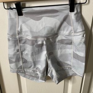 All Day Shorts - White Camo